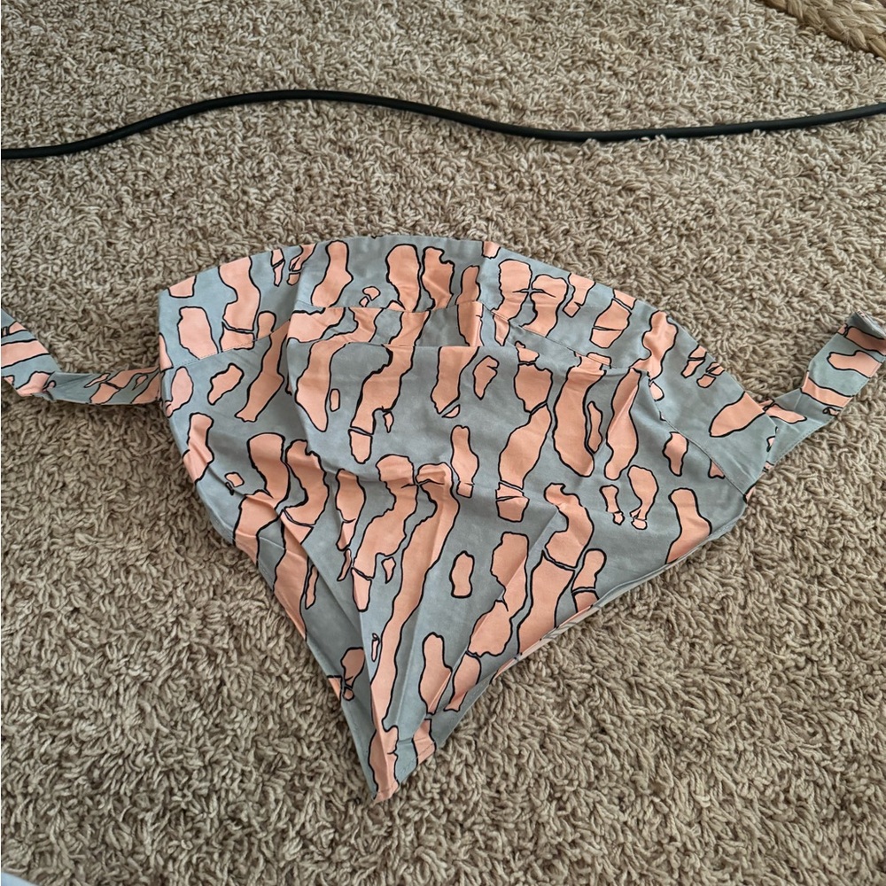 Wyllis headscarf pink/grey